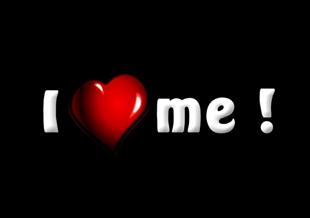 i love myself, text, words