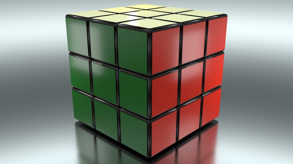 rubik's cube, game, puzzle